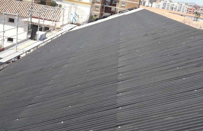 Réparation de toiture à Biarritz.