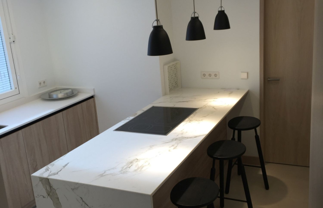 Rénovation intégrale de différentes cuisines à Saint Sébastien, Zarautz et Hondarribia