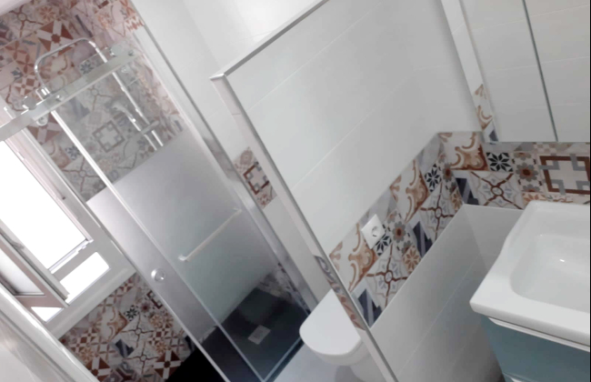 Bathroom reform in Vitoria