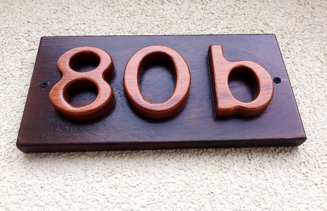Special wooden works made under order. Personalized