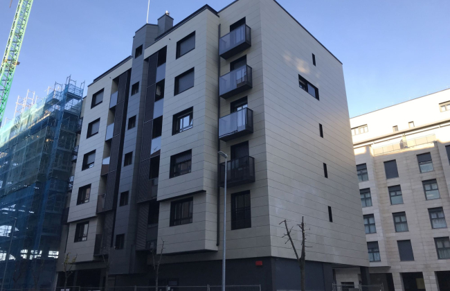 Reformas de fachadas ventiladas en proyectos varios de Donostia - San Sebastián