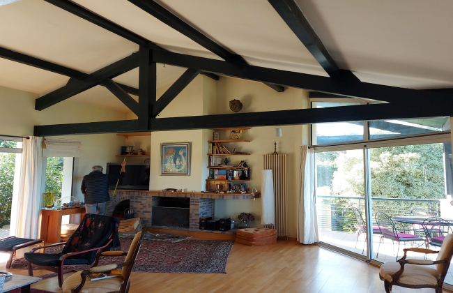 Comprehensive Refurbishing of a chalet in Ascain, France. Basque Country.